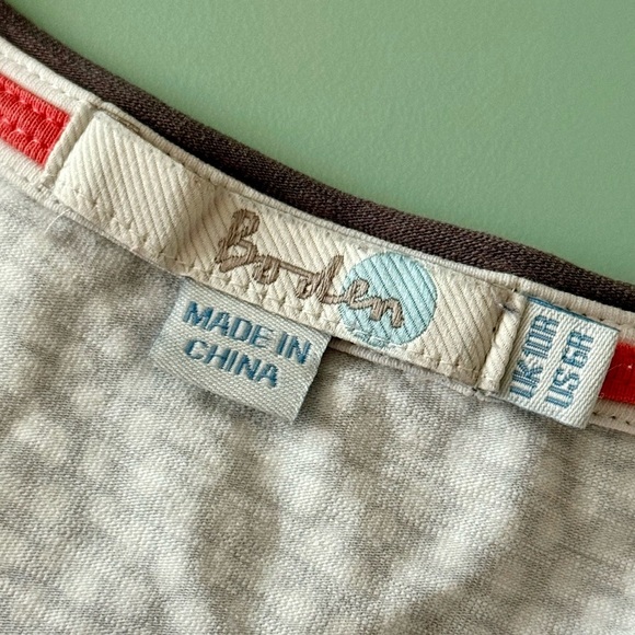 Boden Brown Polka Dot Dress Short Sleeve V-Neck Stretch Jersey Knit Size 6 - Picture 5 of 10